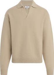 Joe's Relaxed Johnny Collar Wool Sweater