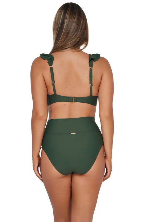 Hannah High Waist Bikini Swim Bottoms