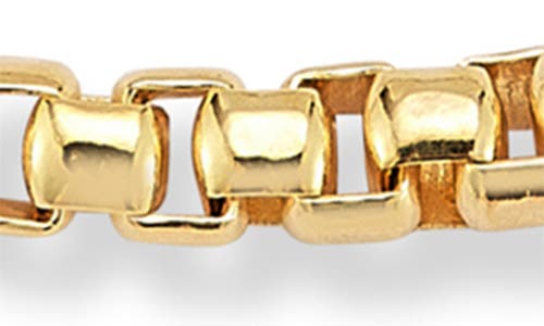 Yield Of Men Rounded Box Chain Bracelet In Gold