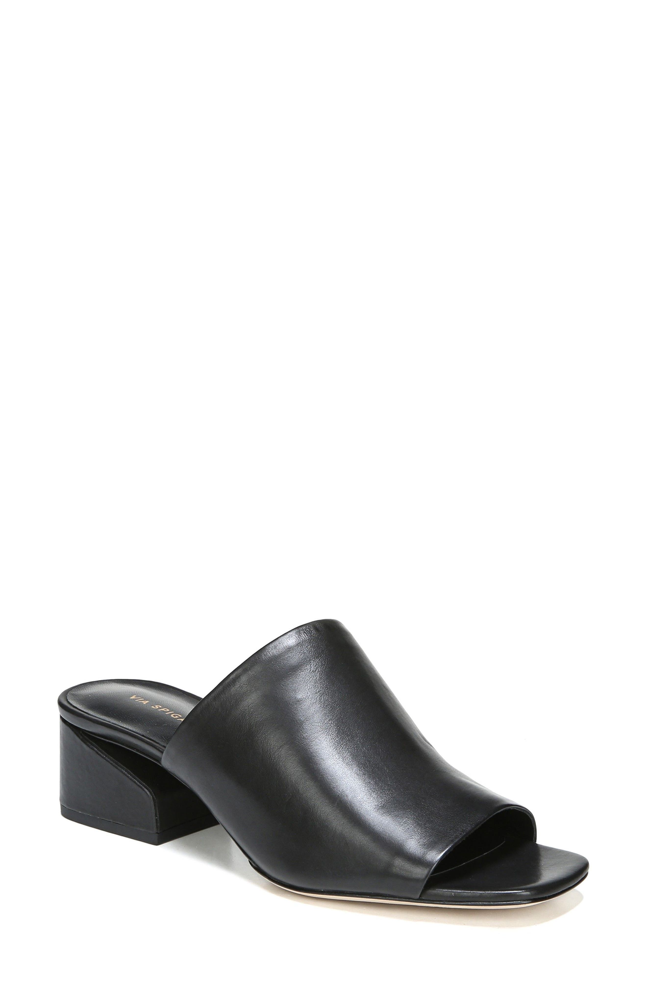 Via Spiga Porter Peep Toe Mule, Main, color, 