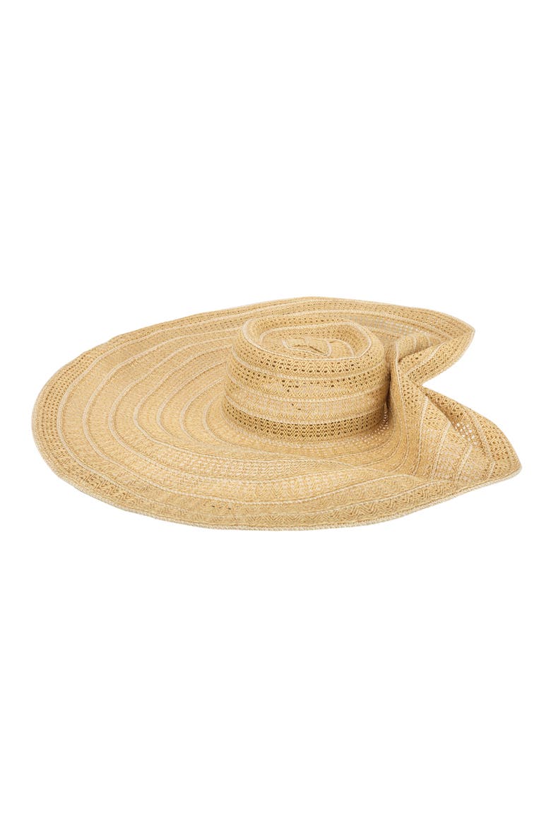 Wide Brim UPF 50+ Floppy Sun Hat, Main, color, NATURAL