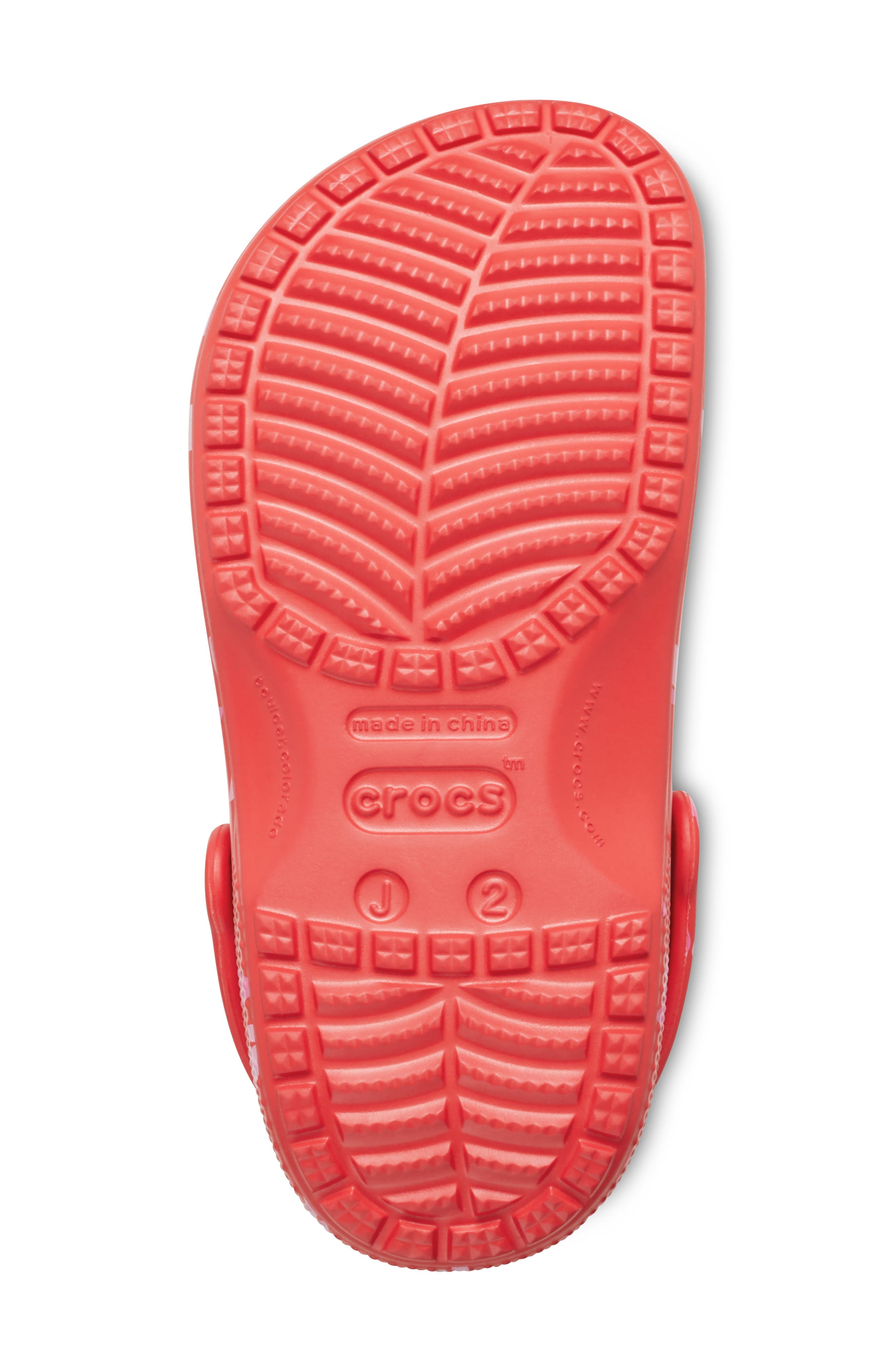 CROCS Classic V-Day Clog, Alternate, color, Chr