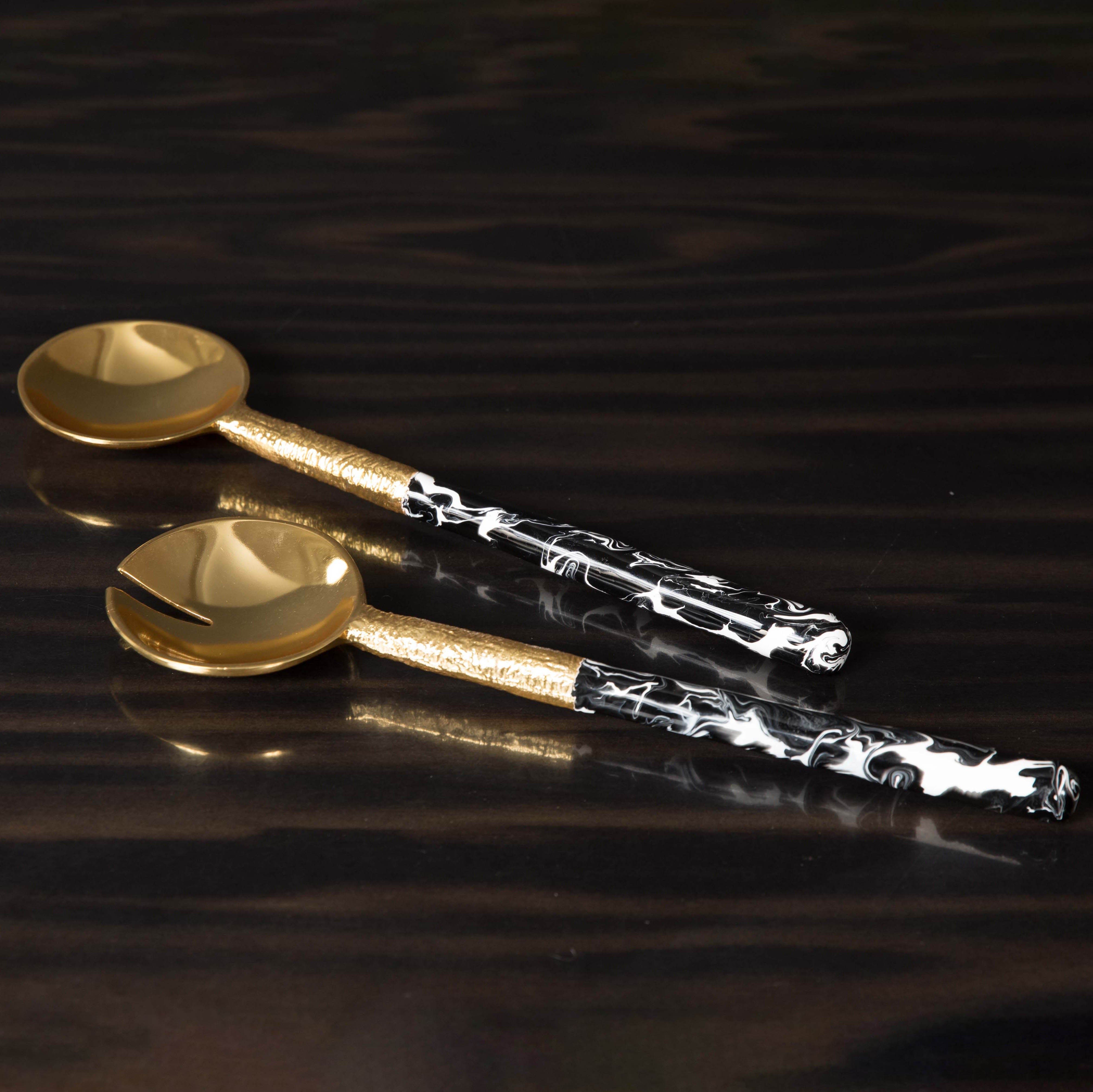 selected Gold & Black