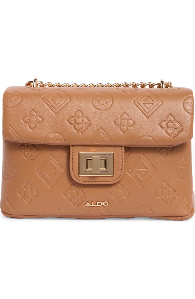 ALDO Daan Crossbody Bag, Main, color, Light Brown