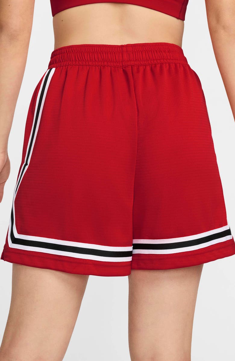 Nike Crossover Dri-FIT Performance Basketball Shorts, Alternate, color, University Red/ Black/ White