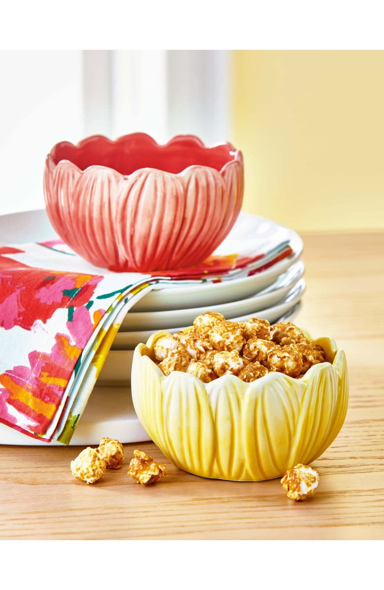 tag Blossom Ceramic Salt and Pepper Shakers Multicolor Spring, Alternate, color, Multicolored