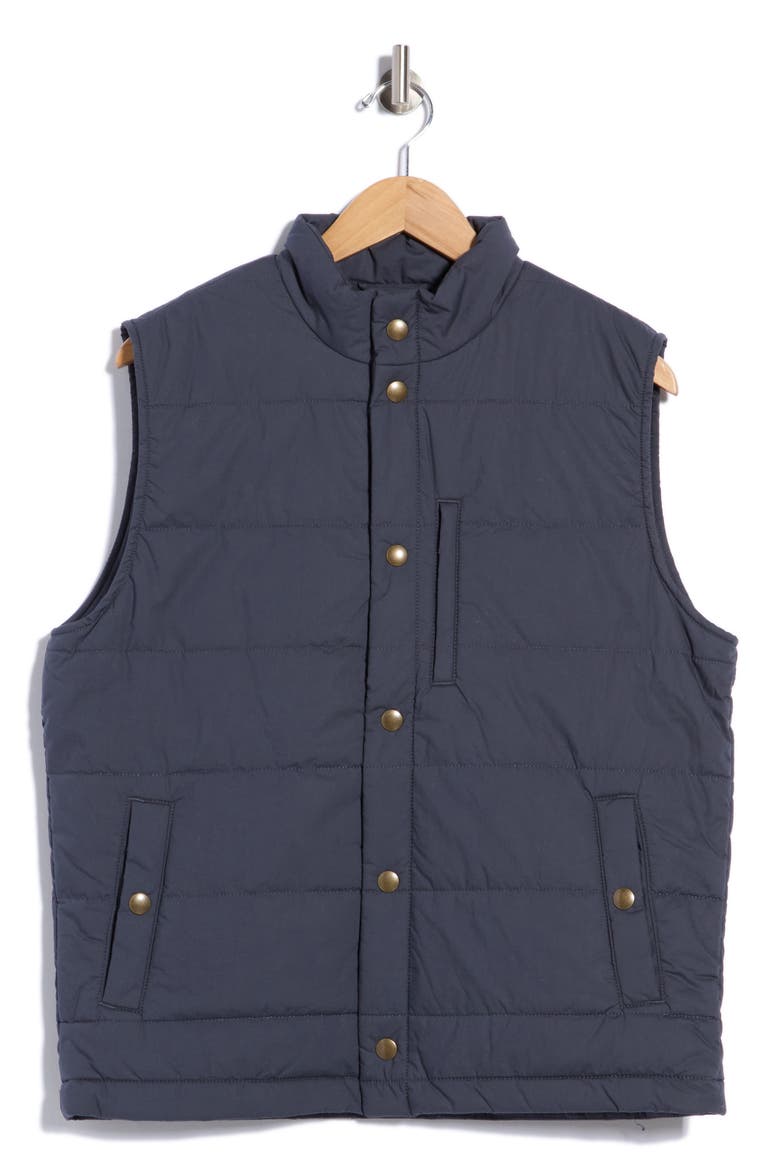 Quilted Vest, Main, color, NAVY INDIA INK