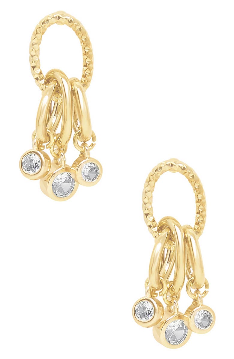 Ettika Dangle Crystal Drop Earrings, Main, color, 