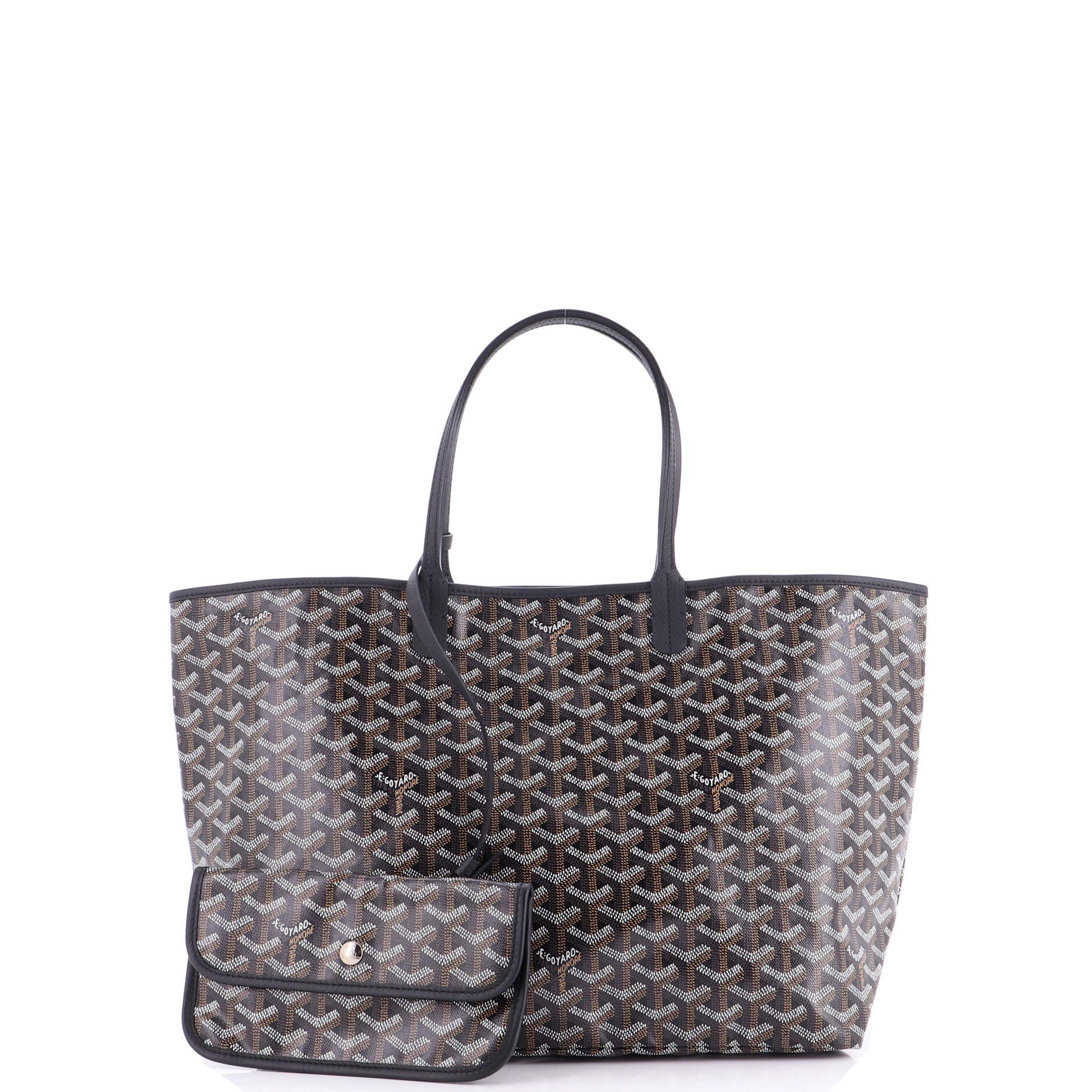 Pre-Owned Goyard Saint Louis Tote Coated Canvas PM, Alternate, color, 
