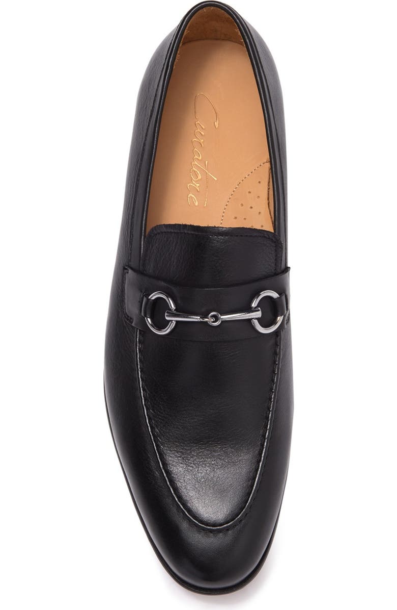 CURATORE Brucato Bit Leather Loafer, Alternate, color,