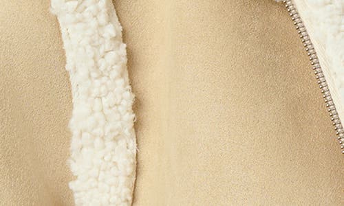 Joe's The Halle Reversible Faux Shearling Jacket In Neutral