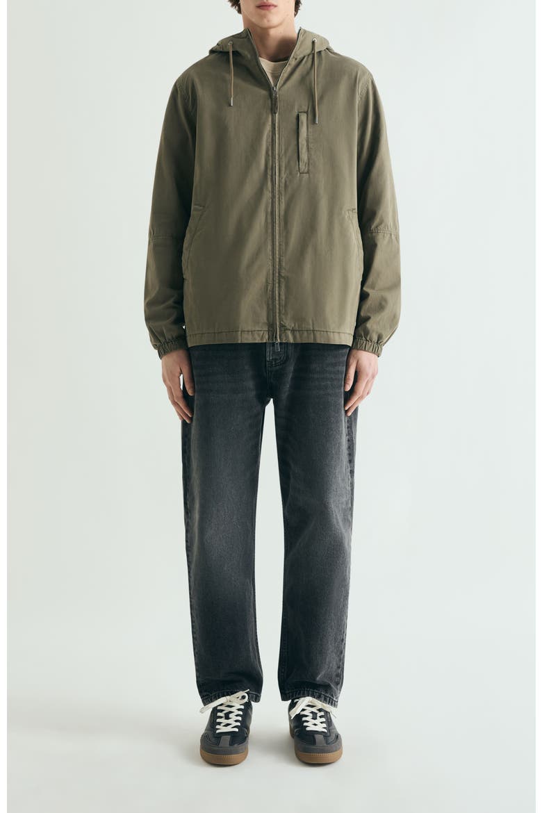 Skull hooded jacket tone, Alternate, color, Khaki