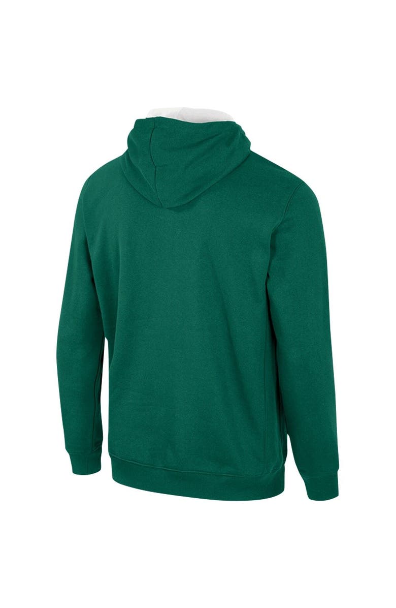 COLOSSEUM Men's Colosseum Green Michigan State Spartans Half-Zip Hoodie, Alternate, color, Green
