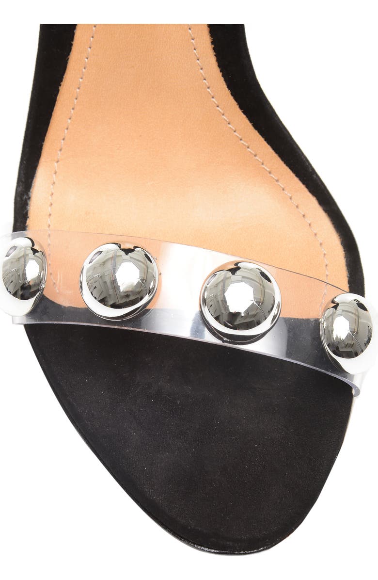 Schutz Ramon Studded Wraparound Sandal, Alternate, color,