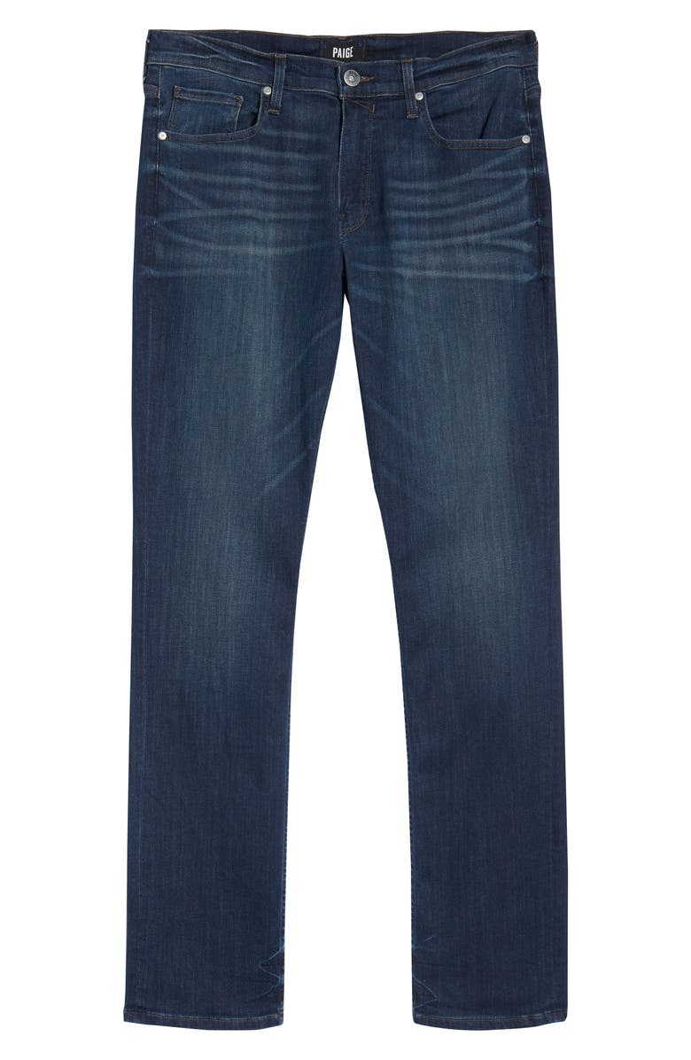 Jeans Uomo PAIGE Federal Transcend Slim Straight Leg - Colore River Moss, Taglia 32 - Pantalone Denim Slim Dritto - 3