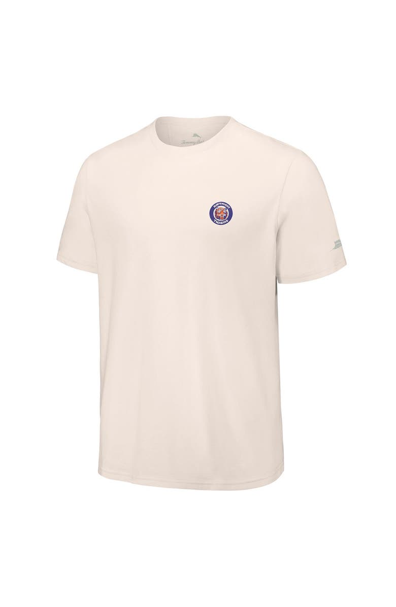 Tommy Bahama Men's Tommy Bahama Cream Detroit Tigers Fly Ball Club T-Shirt, Alternate, color,