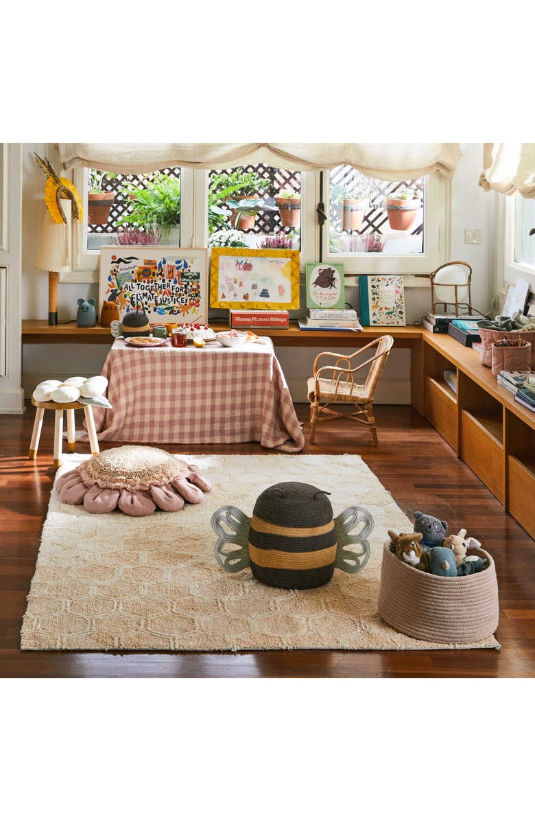 Lorena Canals Washable Rug Sweet Honey, Alternate, color, Ivory, Vanilla, Golden