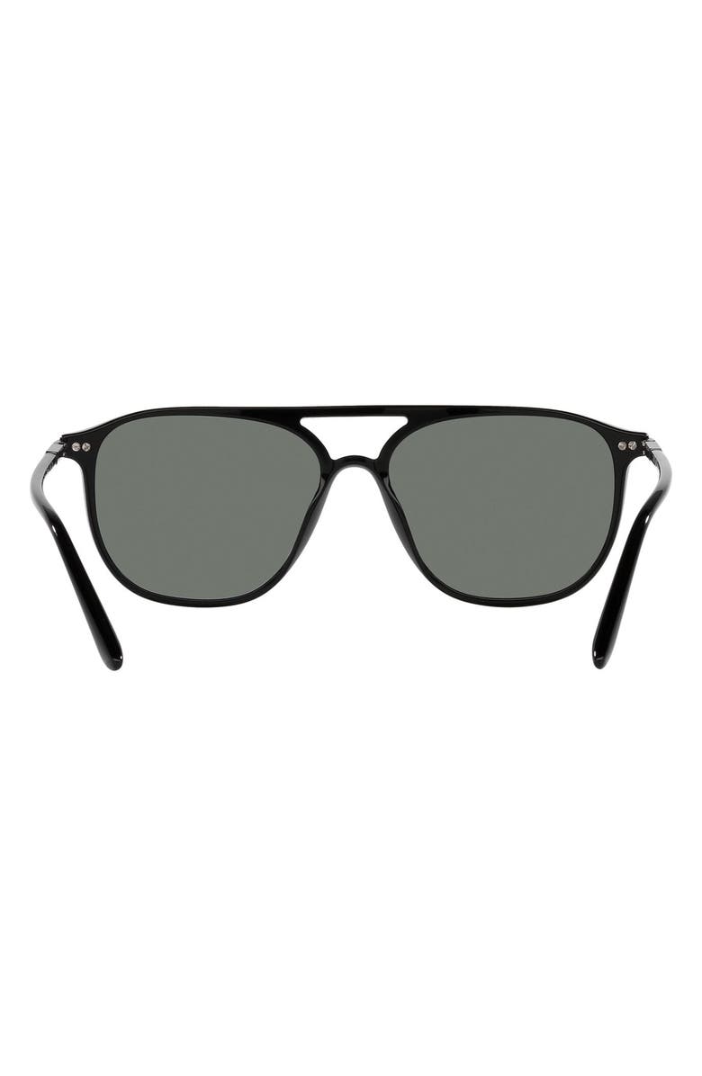 Armani Exchange 56mm Pilot Sunglasses, Alternate, color, 