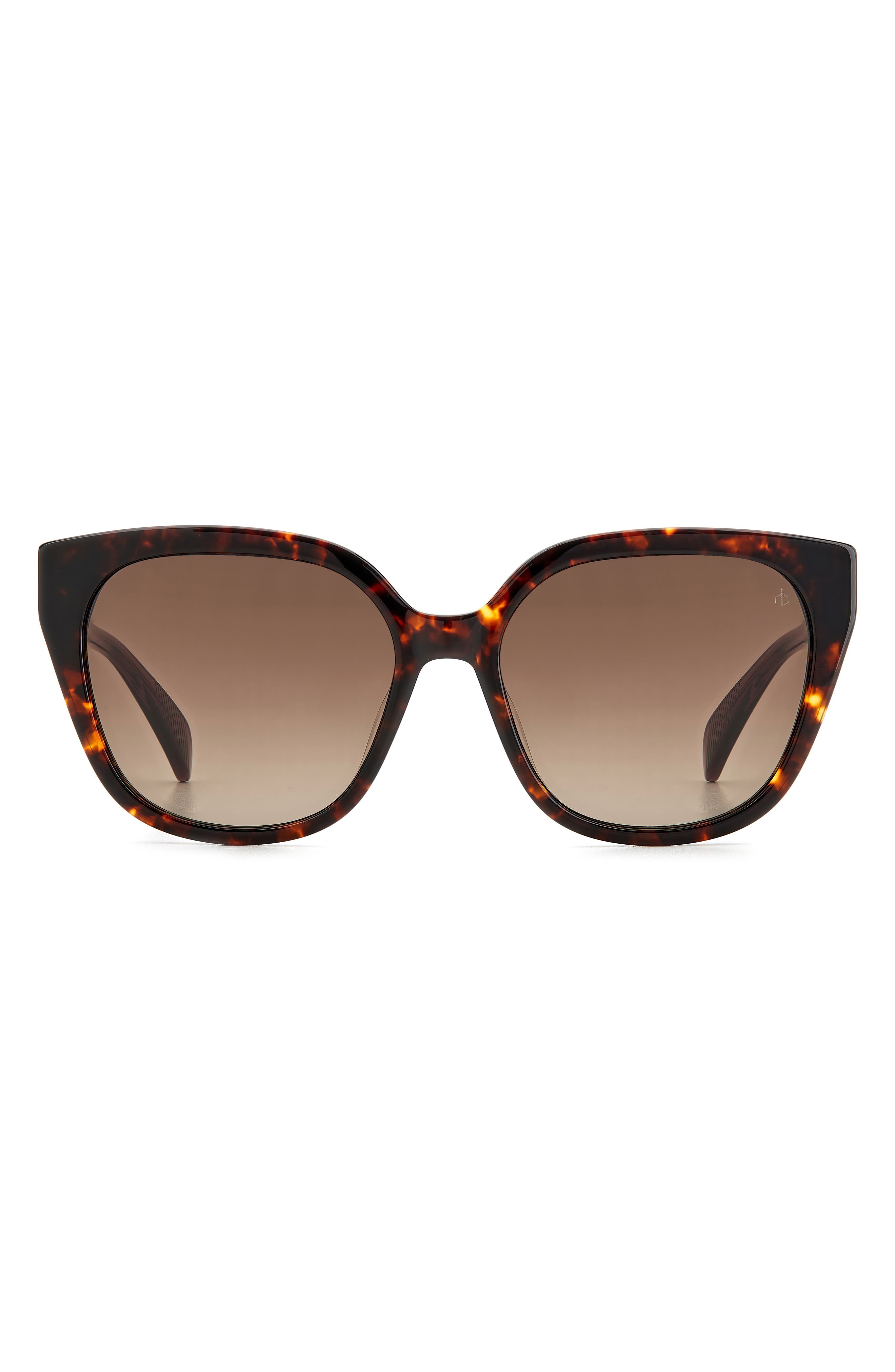 rag & bone 56mm Square Sunglasses