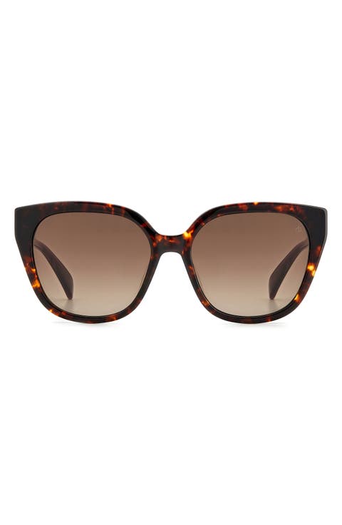 56mm Square Sunglasses