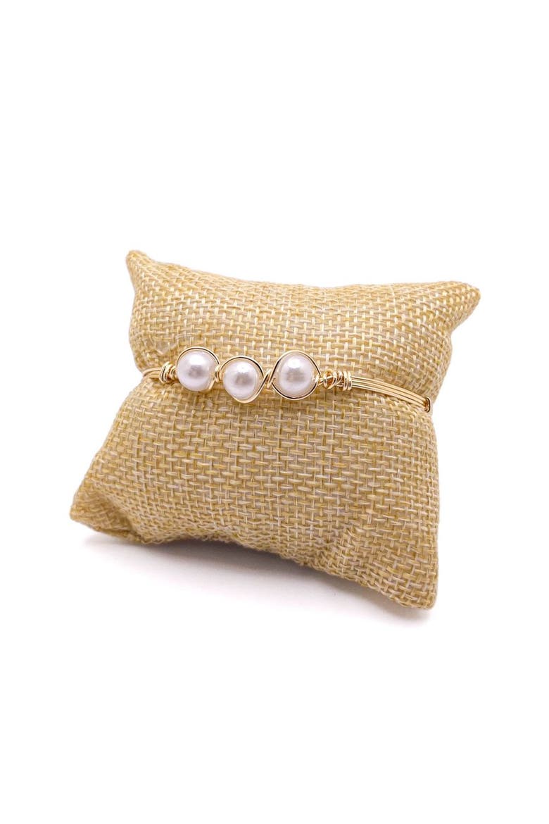Perla Bracelet, Alternate, color, Gold