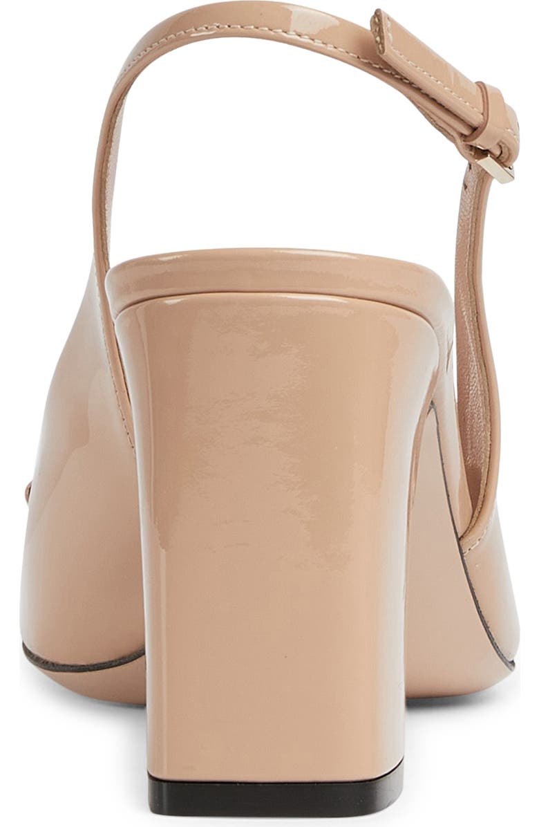 Gucci Lady Horsebit Slingback Pump, Alternate, color, Pink Sand