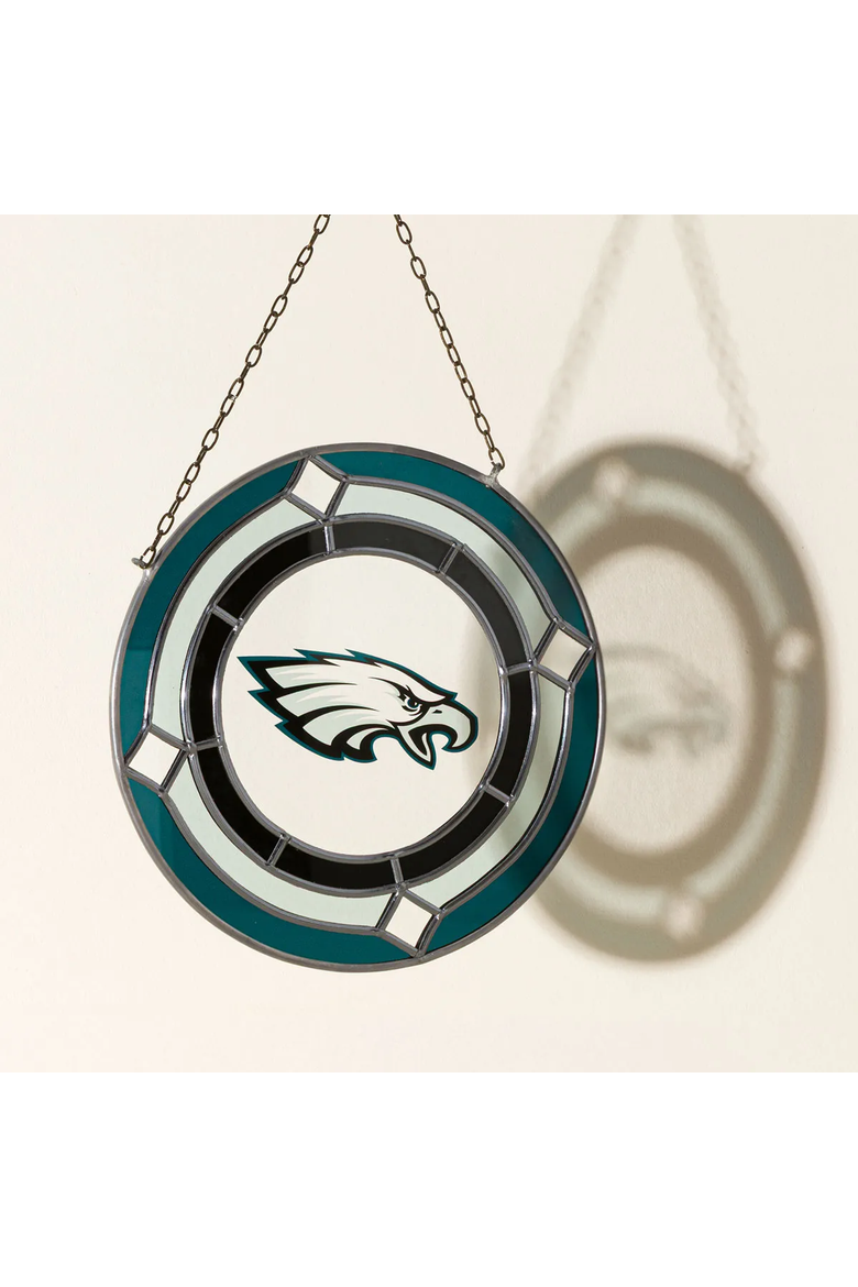 NFL Glass Suncatcher, Alternate, color, Philadelphia Eagles