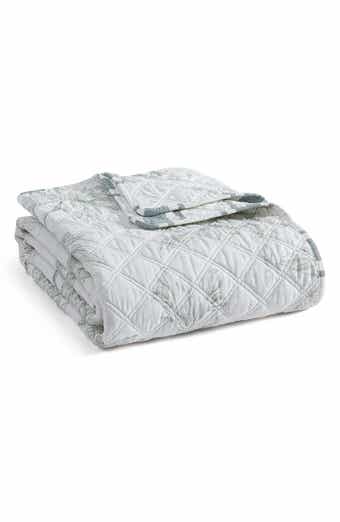Vine Flora Reversible Quilted Throw