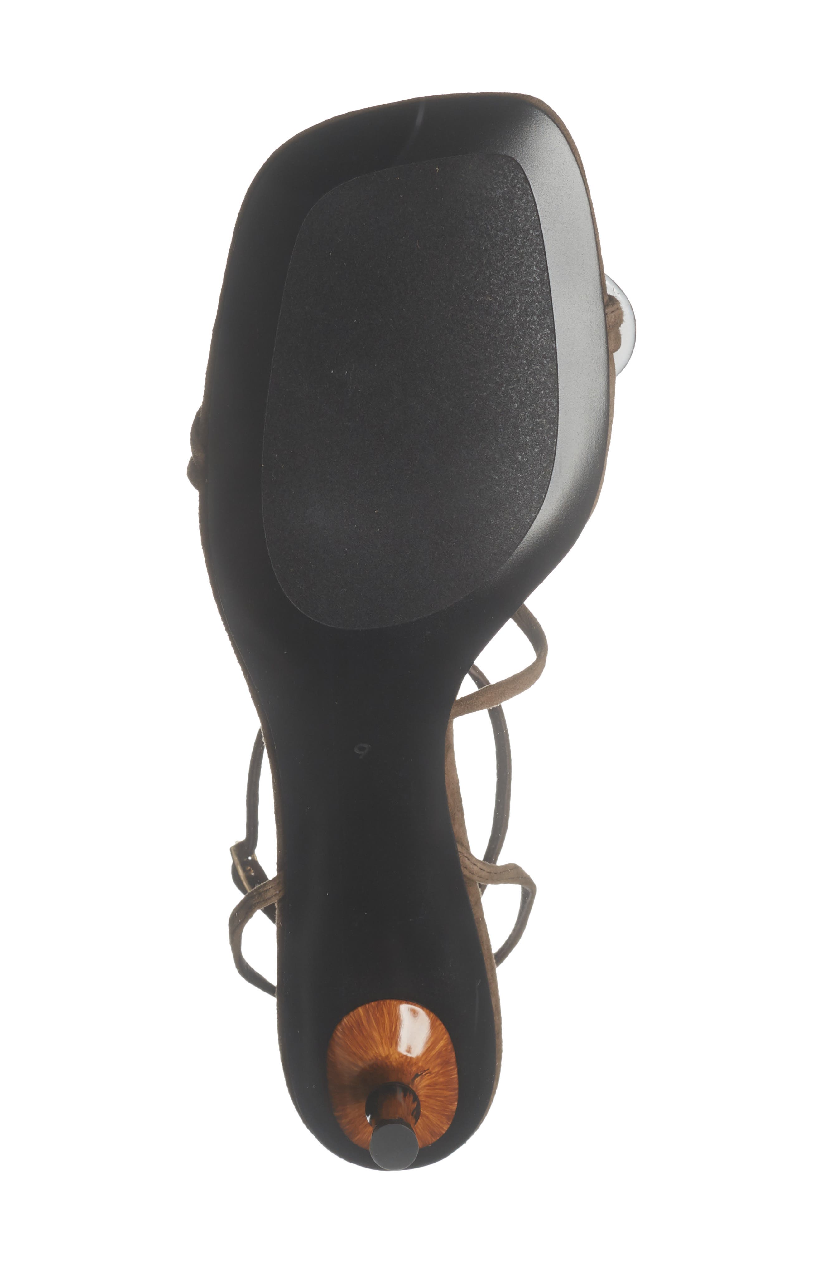 Jeffrey Campbell Carnelian Sandal, Alternate, color, Espresso Suede