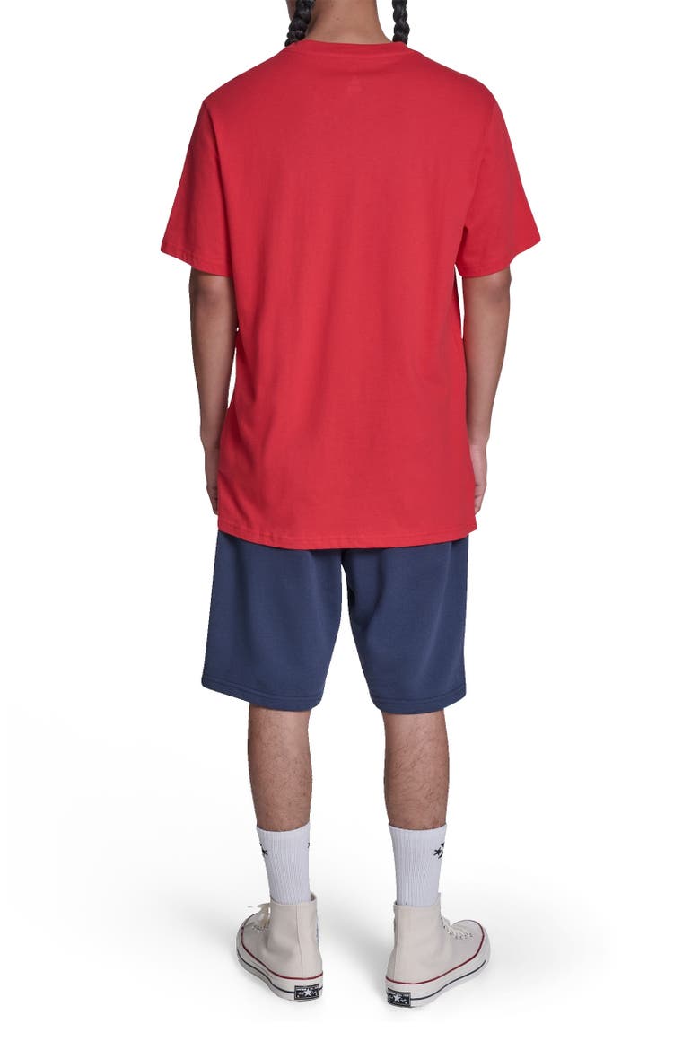 Cityscape T-Shirt, Alternate, color, CONVERSE RED