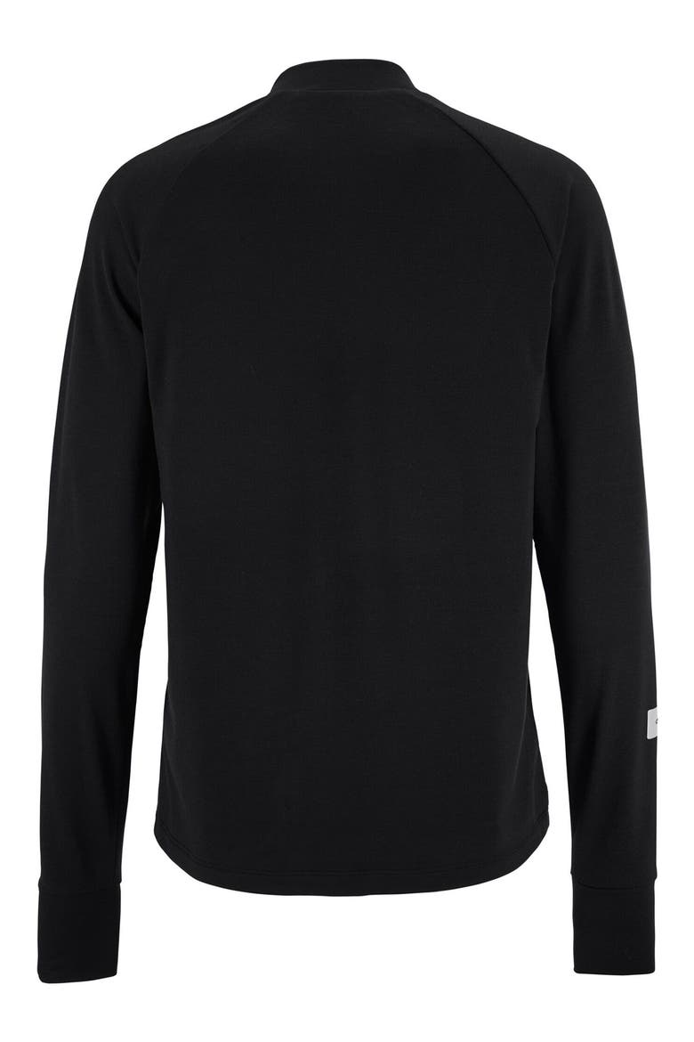 Adv SubZ Zip Performance Jersey, Alternate, color, BLACK