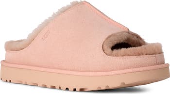 UGG★Greenport Genuine Shearling Lined Slide サンダル UGG】Greenport Genuine Shearling Lined Slide サンダル