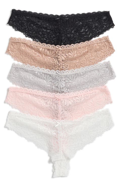 Cat Assorted 5-Pack Thongs