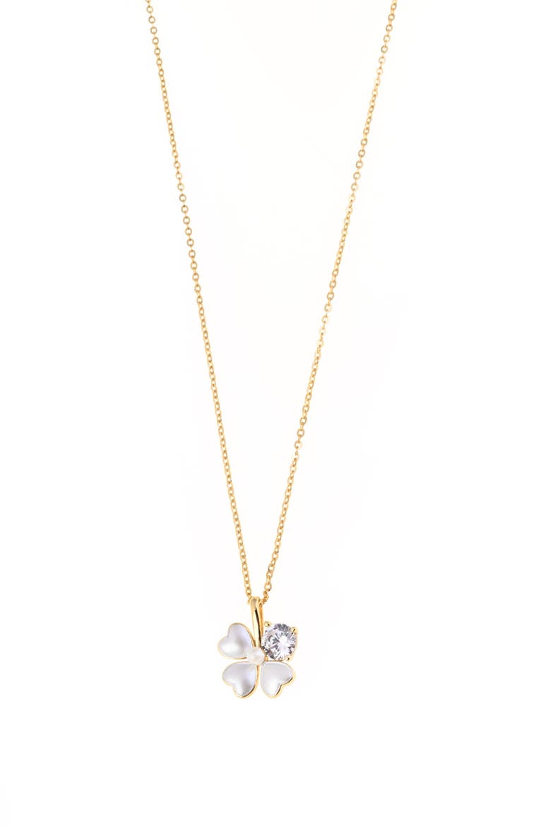 Ramo Necklace, Main, color, Silver Gold Plated