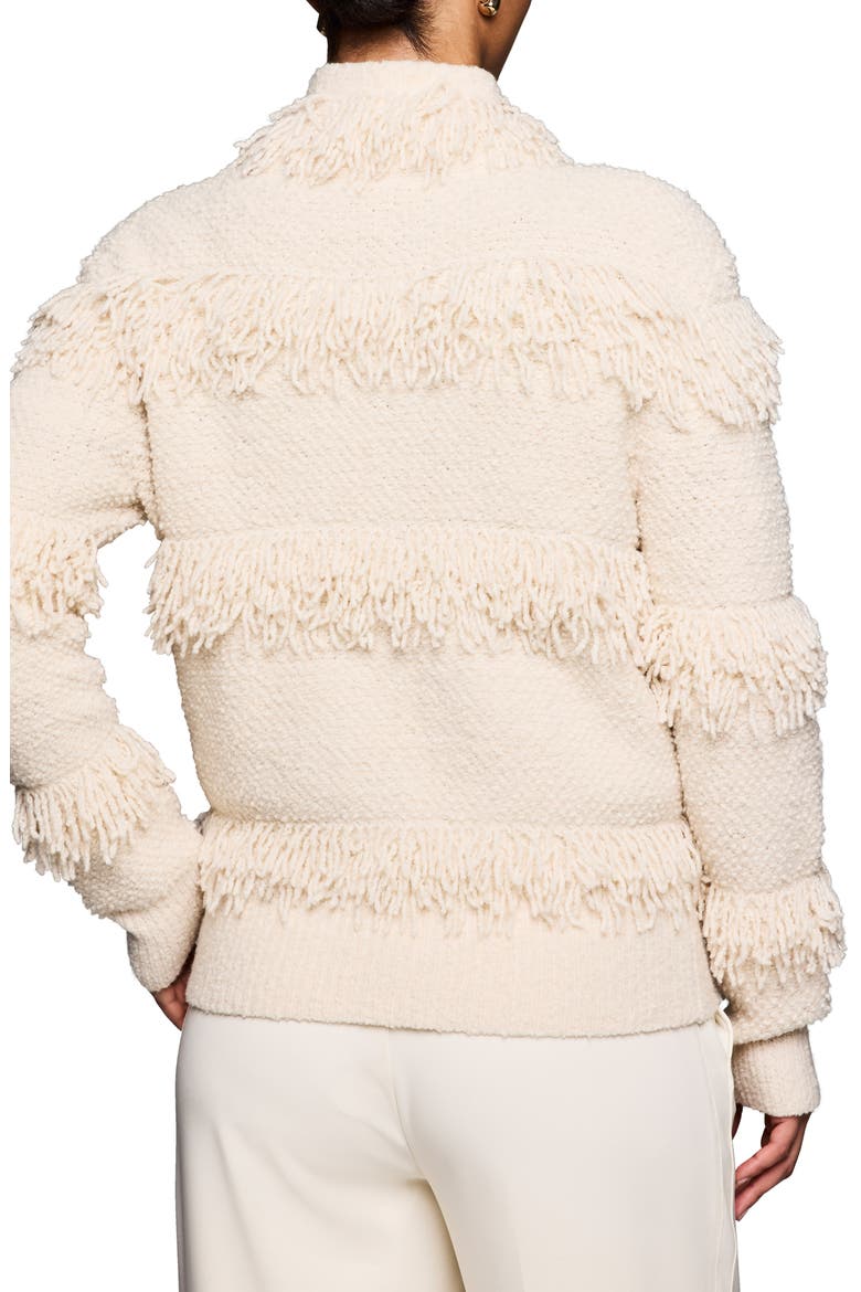 Fringe Knit Jacket, Alternate, color, CHAMOIS