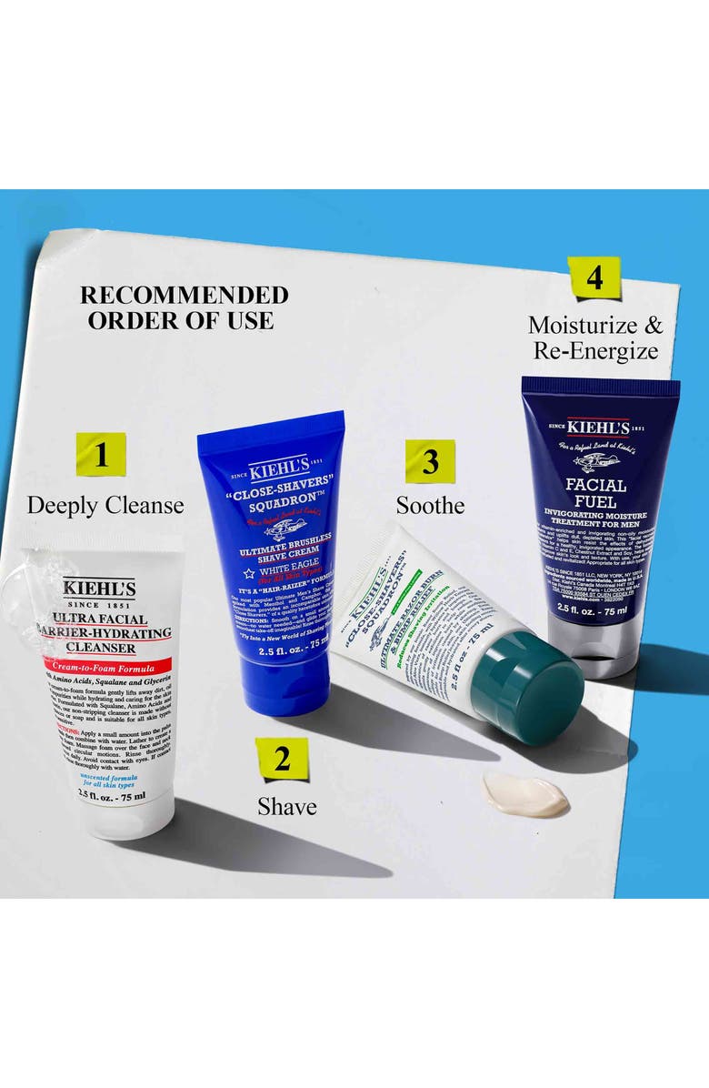 Kiehl's Since 1851 Get Up & Groom Shaving Set $92 Value, Alternate, color, 