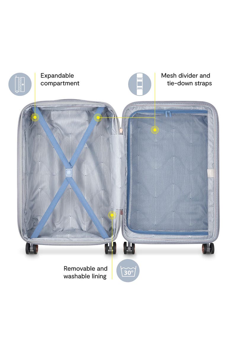 Cruise 3.0 Hardside Expandable 28" Large Checked Spinner Luggage, Alternate, color, Deep Sea Navy
