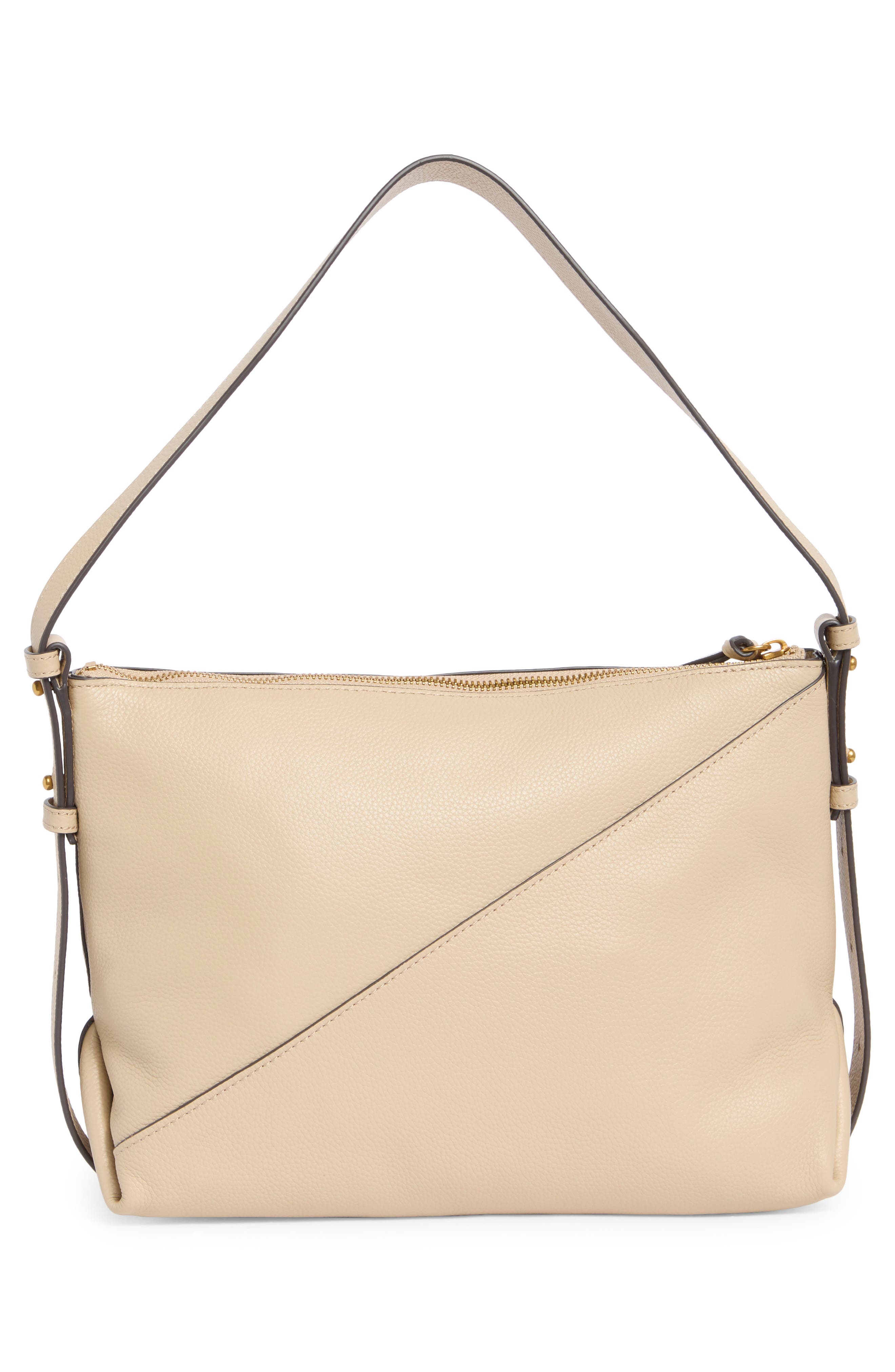 Fulton Leather Shoulder Bag, Alternate, color, OAT