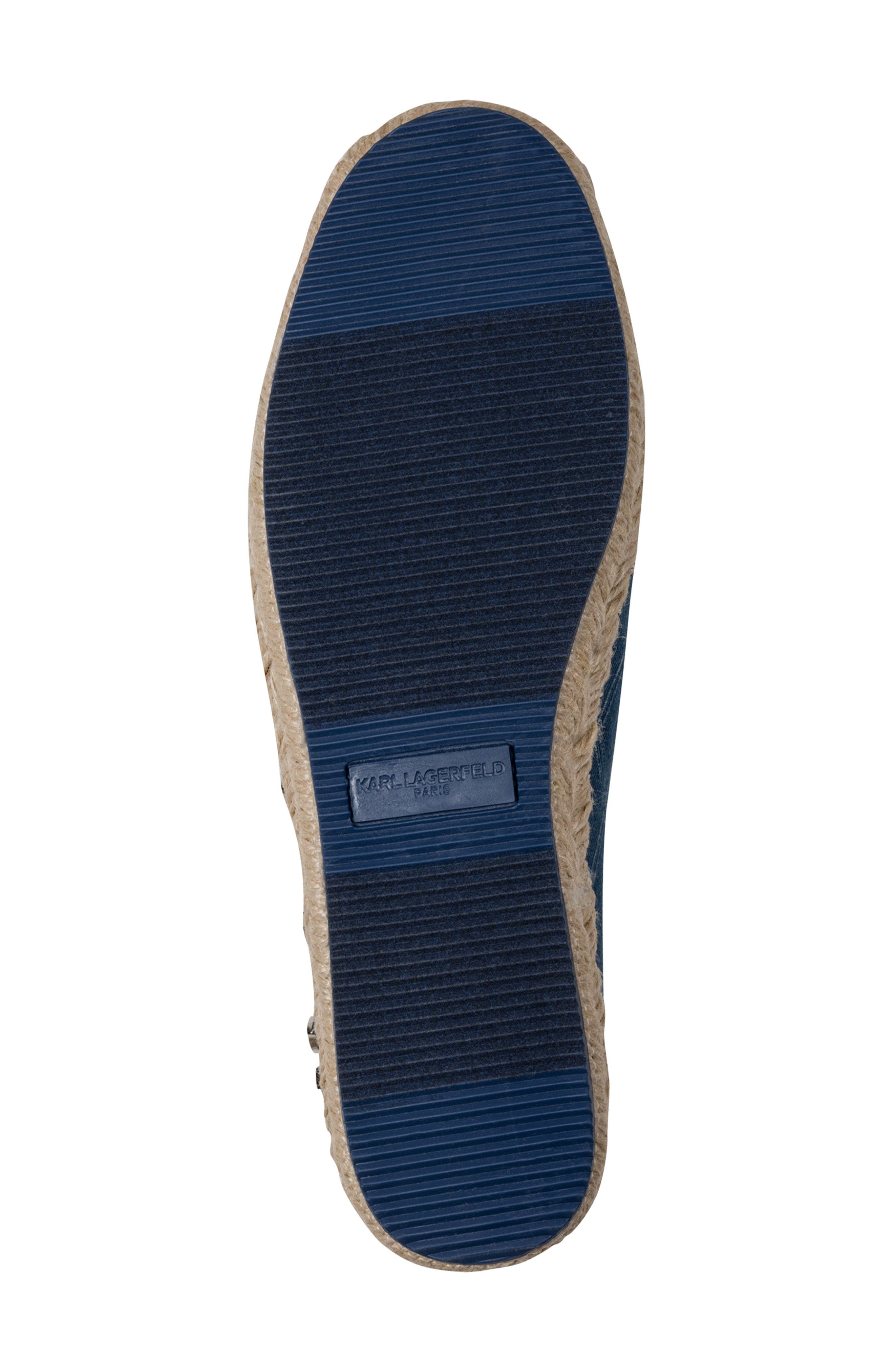 Malvie Espadrille Flat, Alternate, color, BLUE