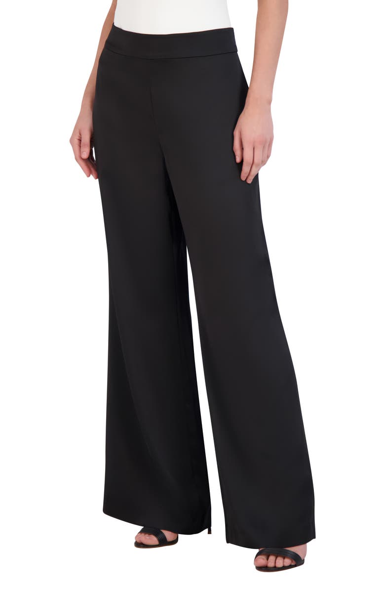 BCBGMAXAZRIA Essential Wide Leg Pants, Alternate, color, 