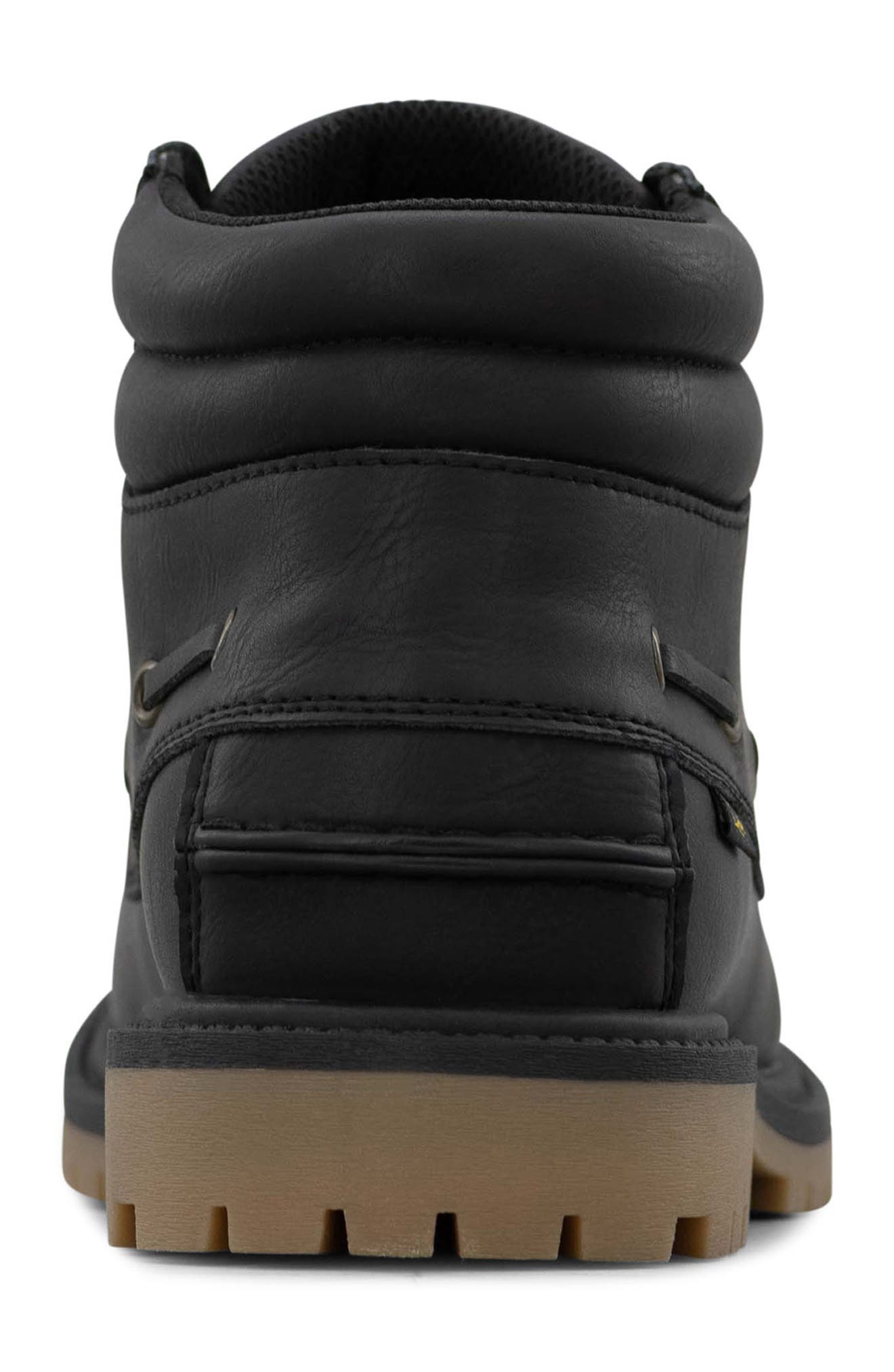 Lee Rowan Lug Sole Boot, Alternate, color, Black Mono/ Gum