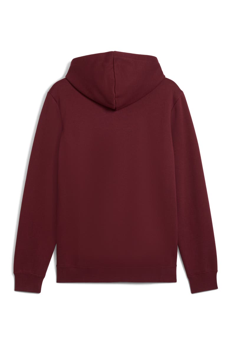 Embossed Hoodie, Alternate, color, RUBY SHIMMER