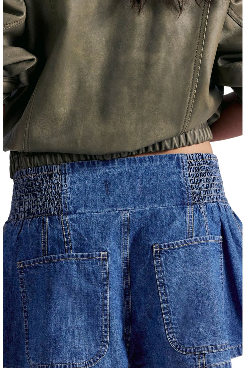 Luna Pull-On Shorts, Alternate, color, SOLIE