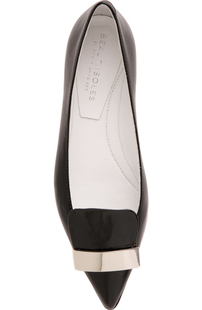 BEAUTIISOLES Fia Pointed Toe Flat, Alternate, color,