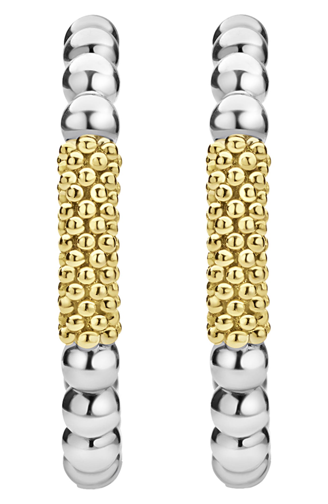 LAGOS Caviar Icon Hoop Earrings (Women) | Nordstrom