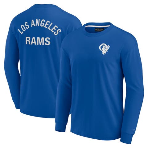 Unisex Fanatics Signature Royal Los Angeles Rams Elements Super Soft Long Sleeve T-Shirt