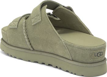 Goldenstar Platform Slide Sandal