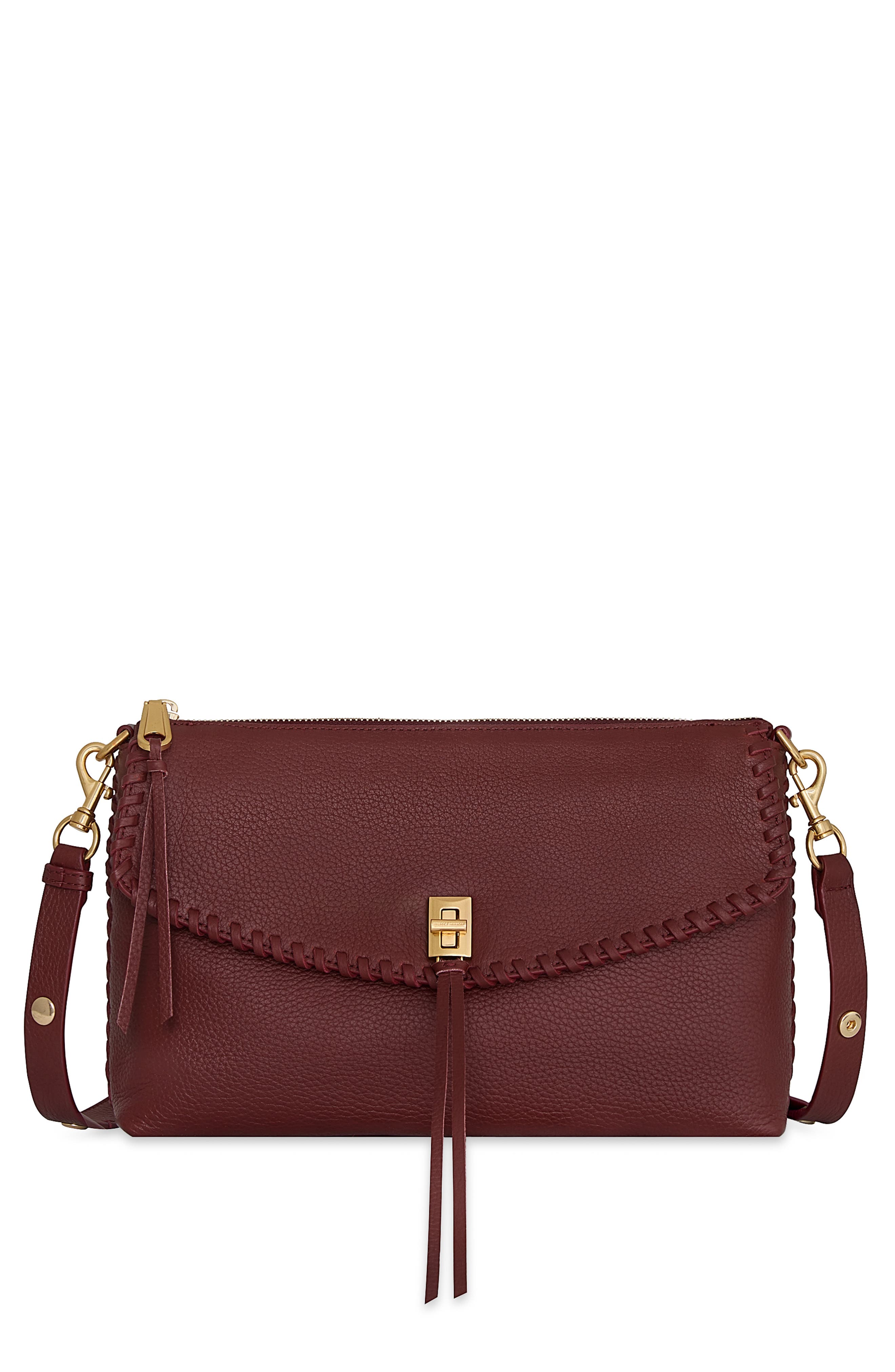 Darren Top Zip Leather Shoulder Bag (Nordstrom Exclusive) (Women