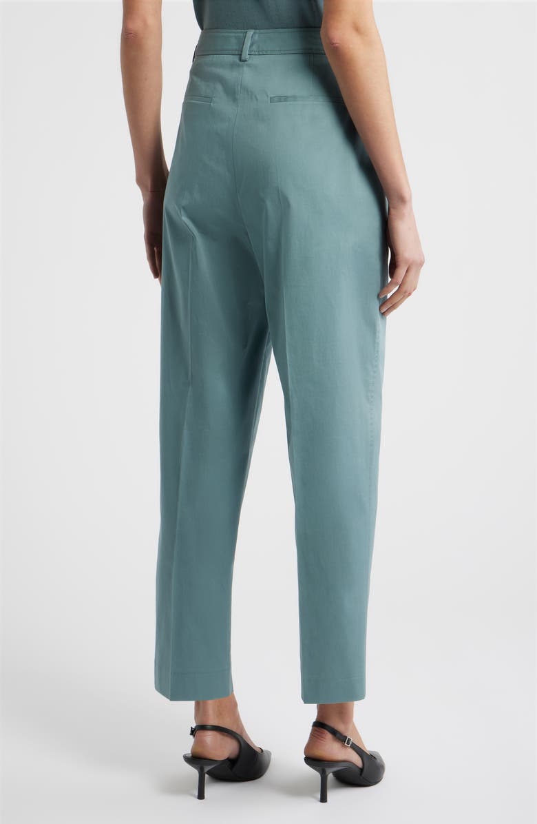 BOSS Tecarino2 Flat Front Ankle Pants, Alternate, color, Reef