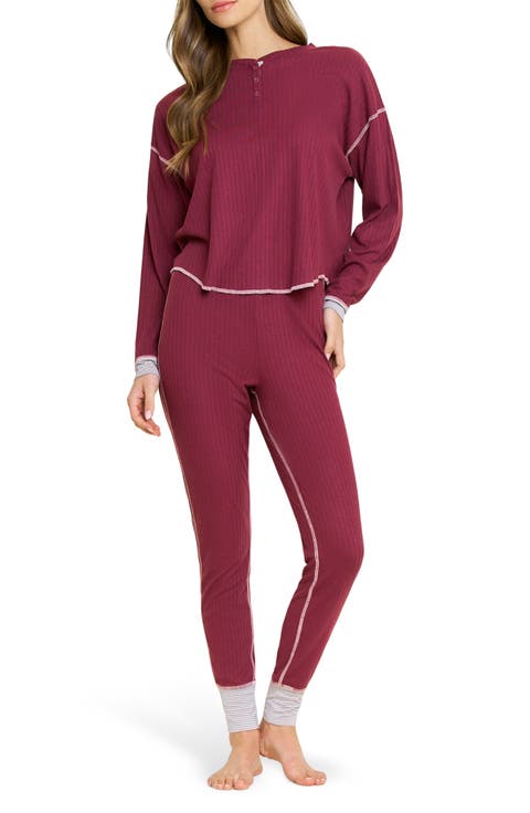 Cuddle Crew Henley Pajamas
